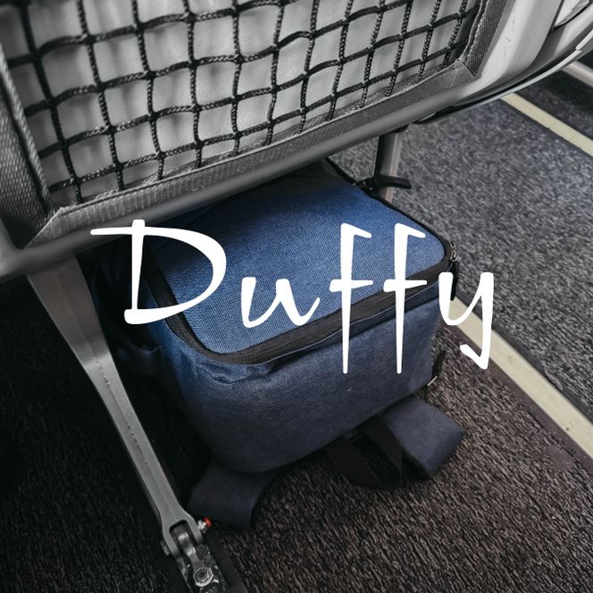 blå underseater veske fra Duffy