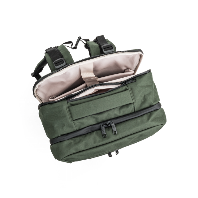 Flight ryggsekk laptop 15,6", vannavvisende, 38 L