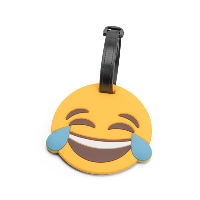 Bagasjelapp EMOJI SMILE