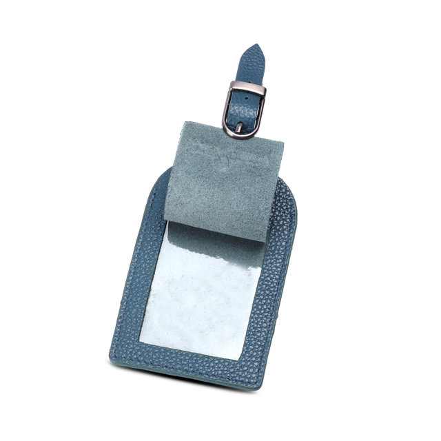 Premium bagasjelapp i skinn