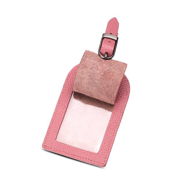 Premium bagasjelapp i skinn