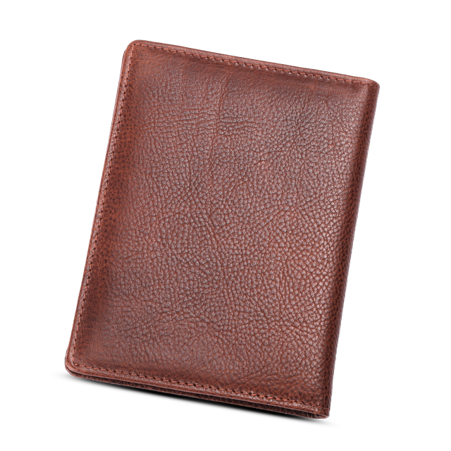 Premium passholder i skinn, RFID-beskyttelse