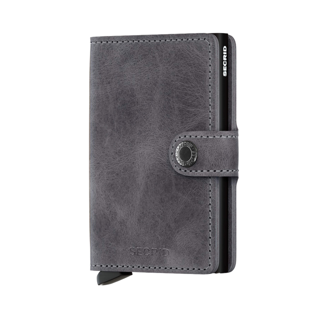 Miniwallet Vintage Grey-Black