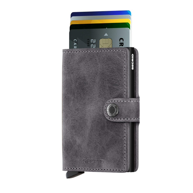 Miniwallet Vintage Grey-Black