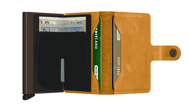 Miniwallet Vintage Ochre