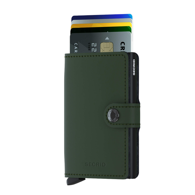 Miniwallet Matte Green-Black