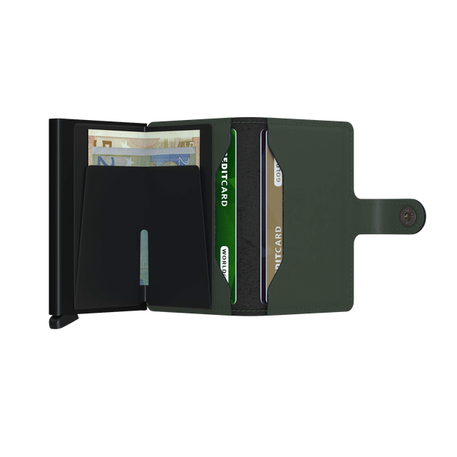 Miniwallet Matte Green-Black