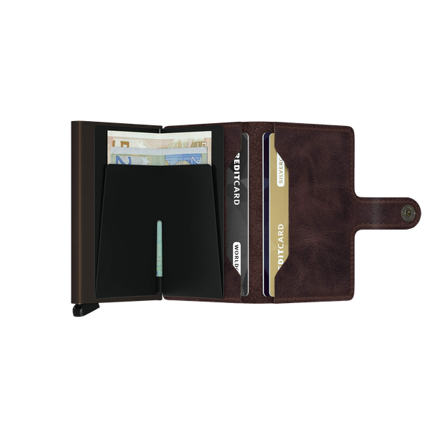 Miniwallet Vintage Chocolate
