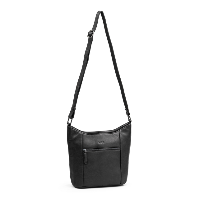 Stor Bucket bag i skinn