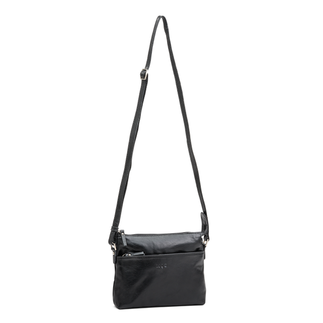 Crossbody skinnveske