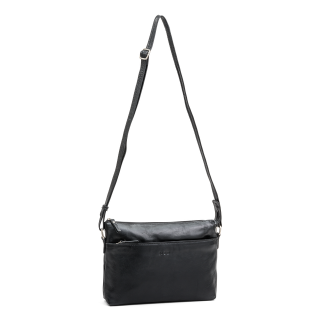 Crossbody skinnveske