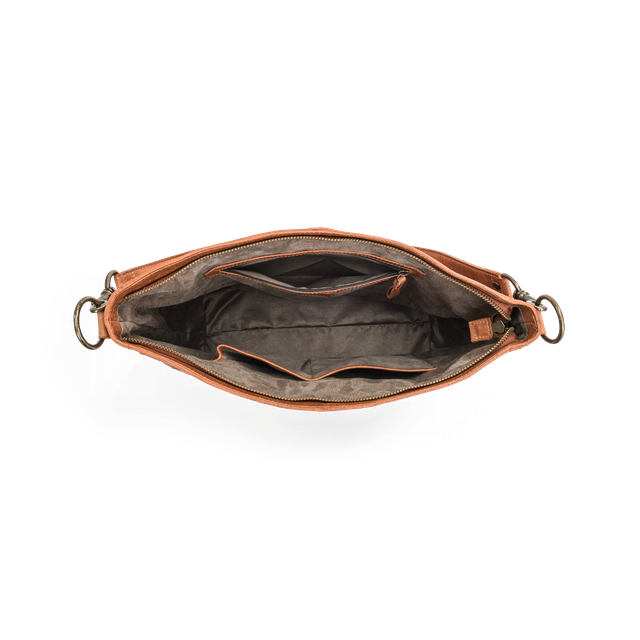 Hobo tote bag i skinn