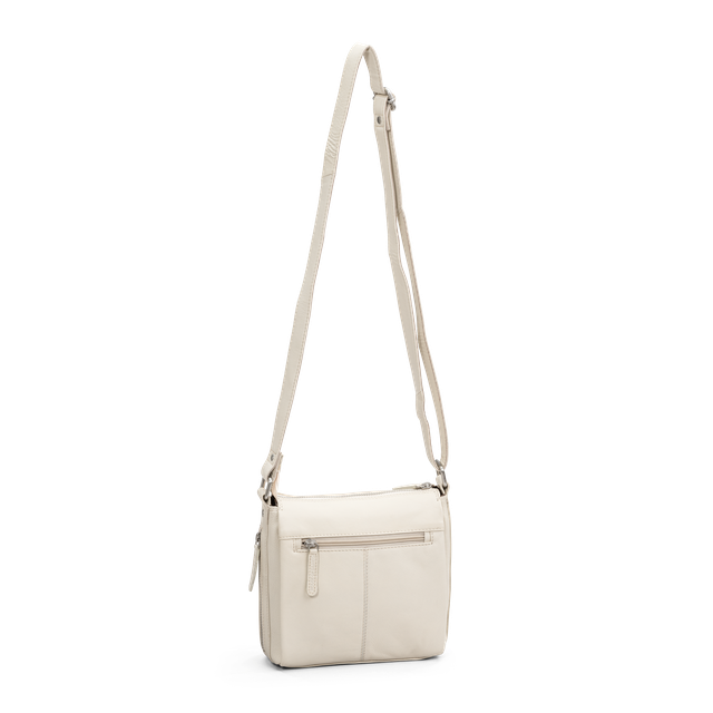 Crossbody skulderveske i skinn