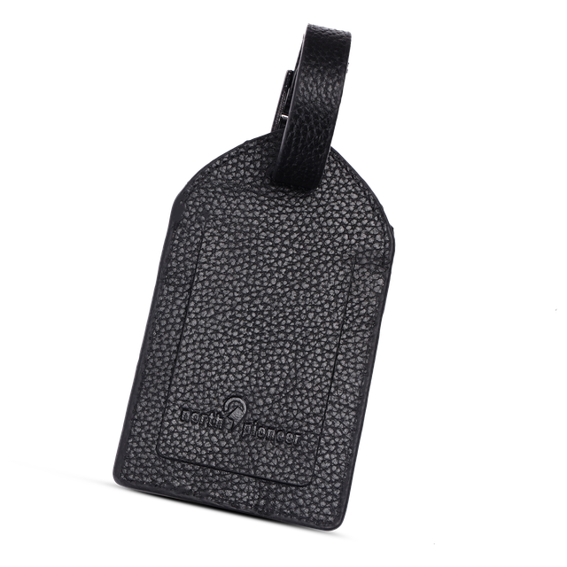 Premium bagasjelapp i skinn