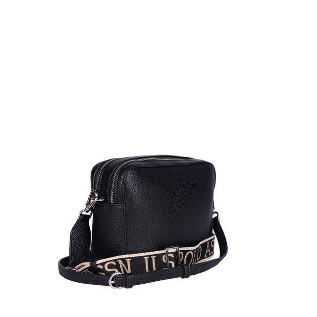 Mansion double zip crossbody-veske