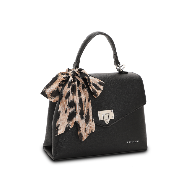 Klassisk håndveske med skjerf Alexandra