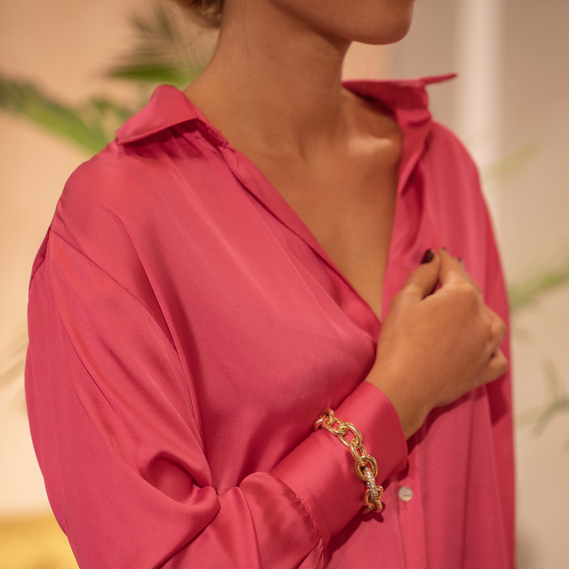 St Tropez armbånd, gull