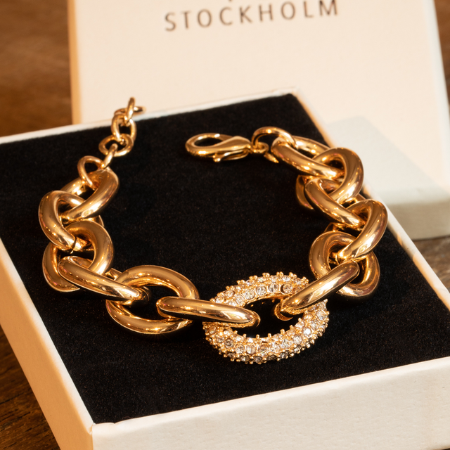 St Tropez armbånd, gull