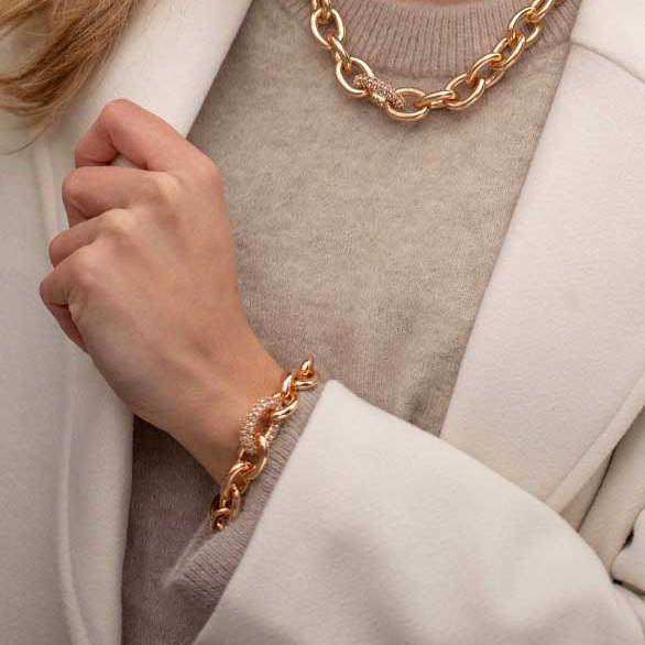 St Tropez armbånd, gull