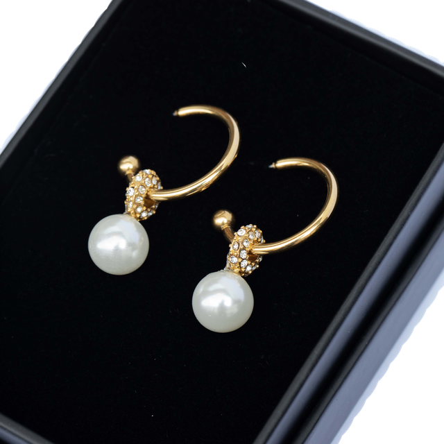 Jane øreringer, perle