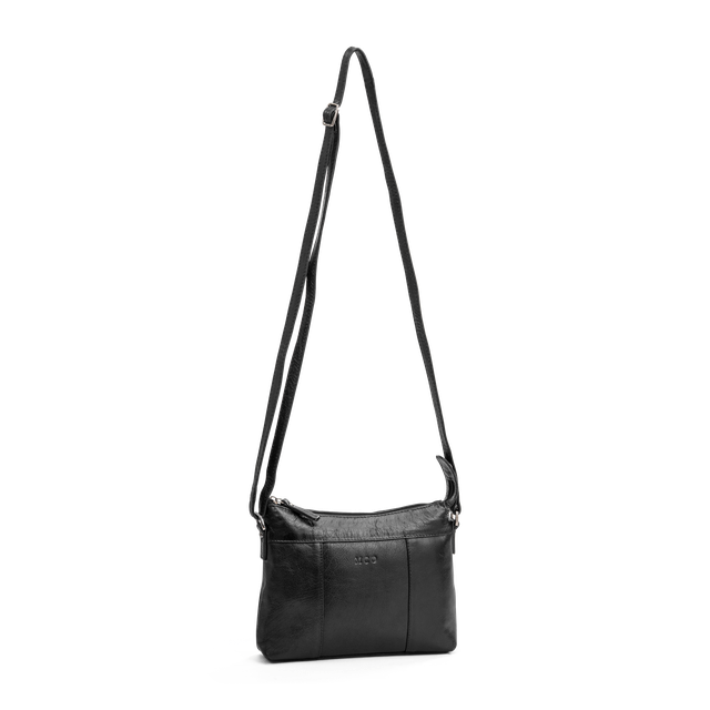 Skulderveske i skinn