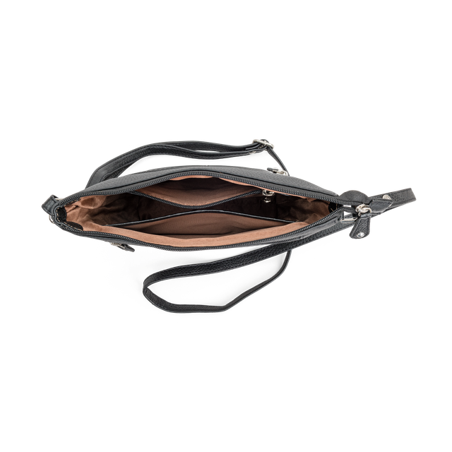 Skulderveske i skinn