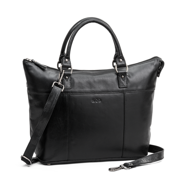 Håndveske i skinn 12,9"