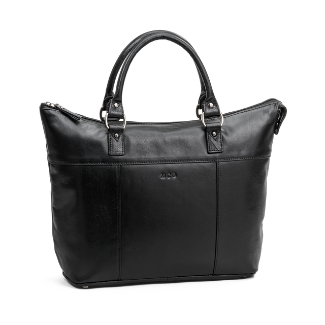 Håndveske i skinn 12,9"