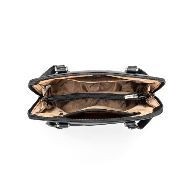 Skulderveske i skinn