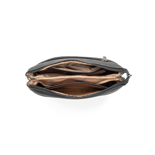 Clutch veske i skinn