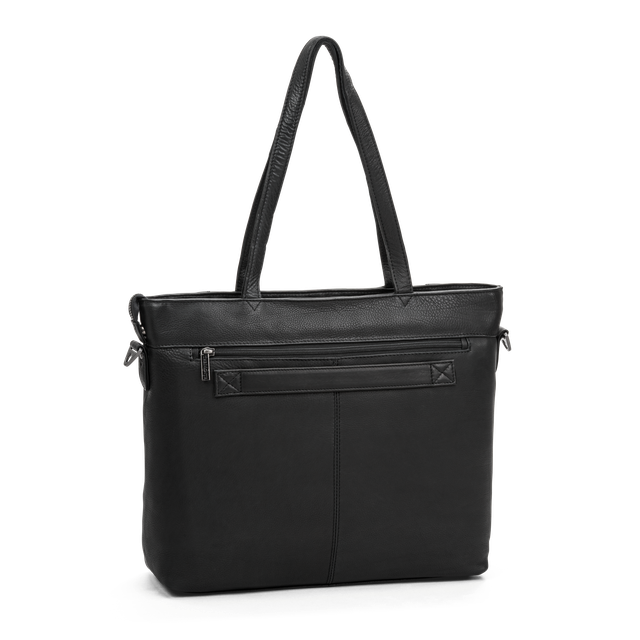 Totebag 15,4” i skinn