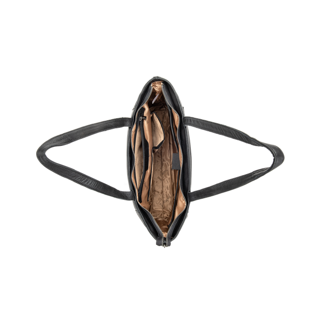 Totebag 15,4” i skinn