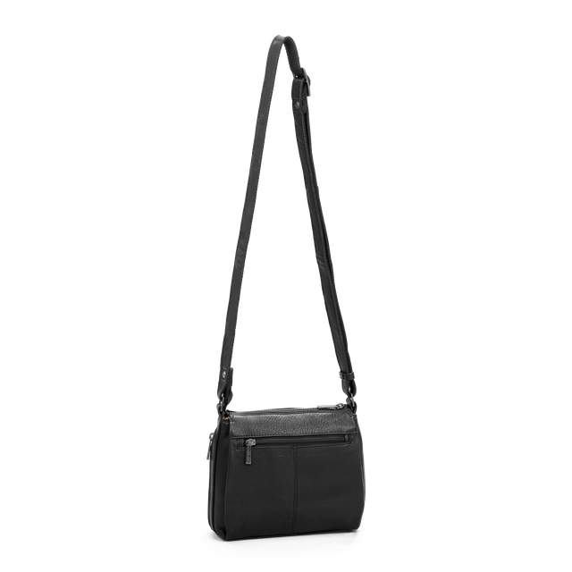 Crossbody-veske i skinn