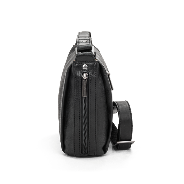 Crossbody-veske i skinn