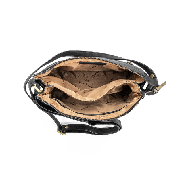 Clutch veske i skinn