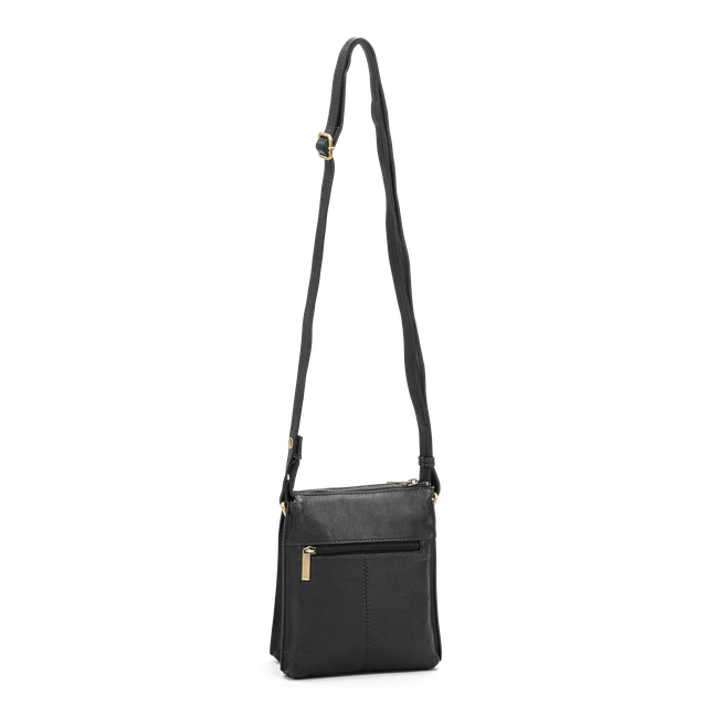 Crossbody-veske i skinn