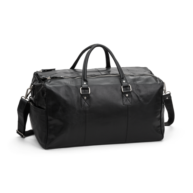 Florence weekendbag i skinn