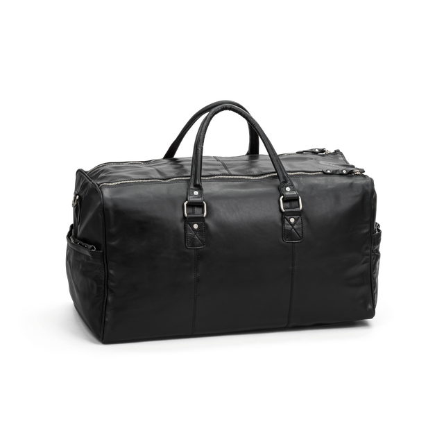 Florence weekendbag i skinn