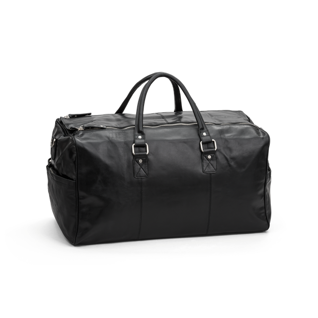 Florence weekendbag i skinn