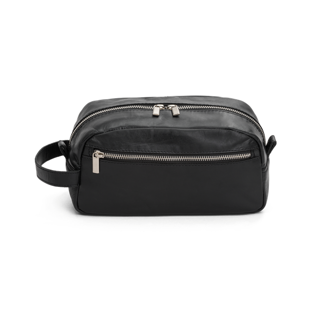 Florence toalettmappe i skinn