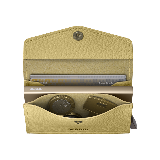 Envelope wallet Butter Yellow