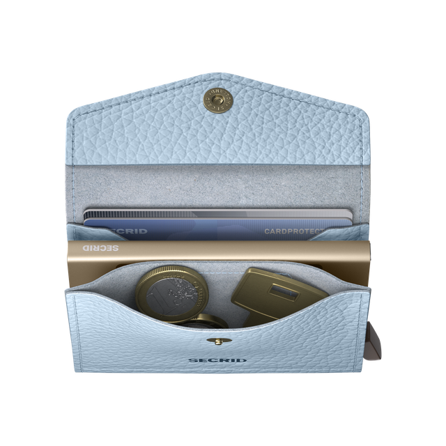 Envelope wallet Ice Blue