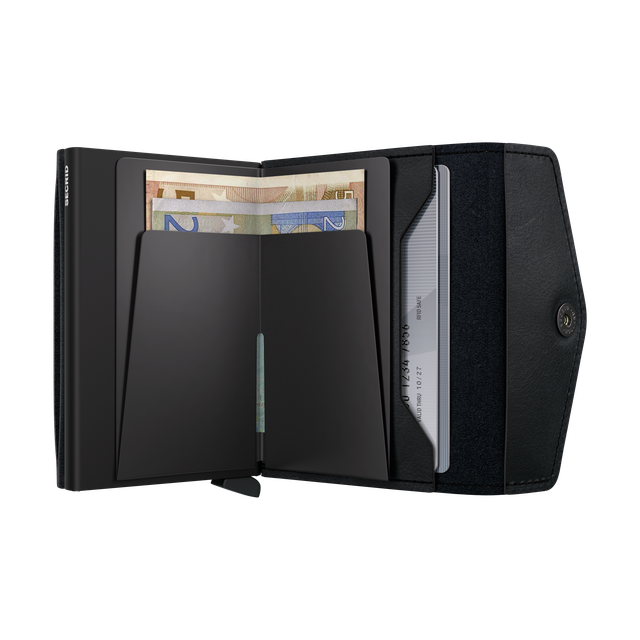 Envelope wallet vintage Black