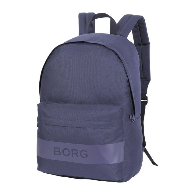 Borg stripe ryggsekk