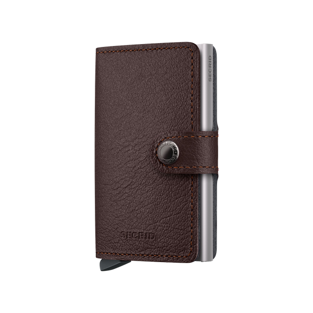 Miniwallet lommebok basic brun