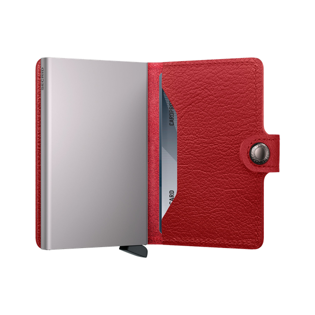 Miniwallet lommebok basic rød