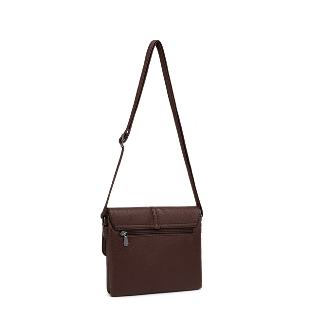 Abby crossbody-veske med klaff