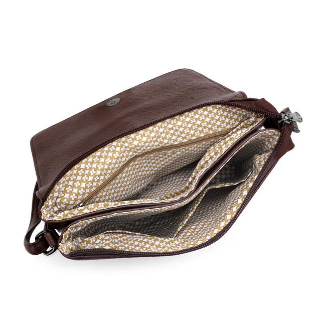 Abby crossbody-veske med klaff