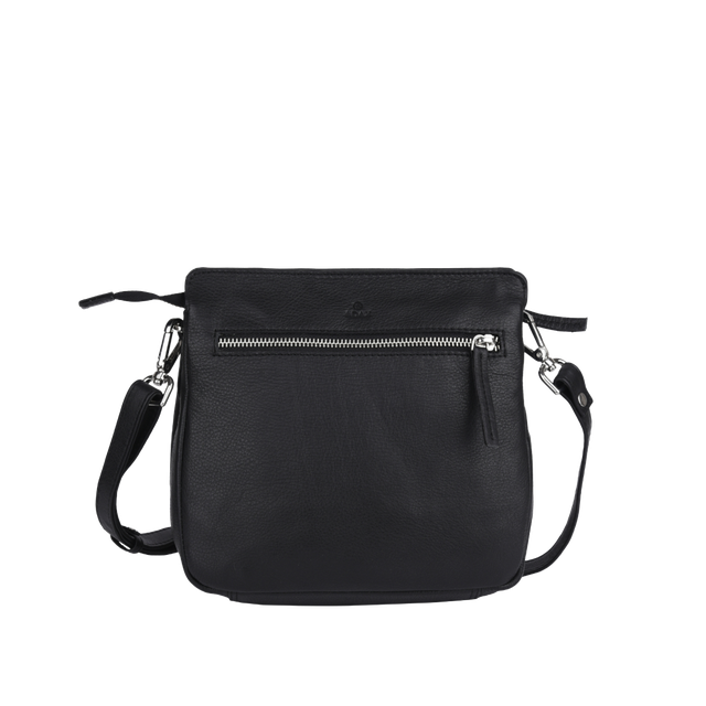 Bari Alfrida crossbody-veske skinn