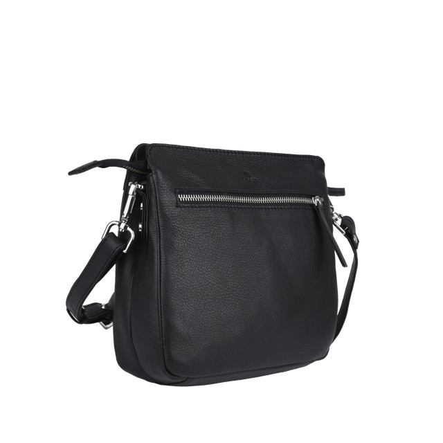 Bari Alfrida crossbody-veske skinn